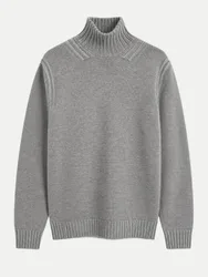 Pullover aus Vanisé Wolle Grau 52