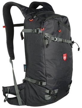 Skitouren- und Bergsteigerrucksack Extreme Black schwarz