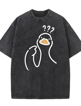 A Goose Full Of Doubts Graphic T-Shirt Summer O-Neck Short Sleeve Tee Retro Loose Casual Tops Fashion Men Women Daily Shirts - Aliexpress - FashionsVida