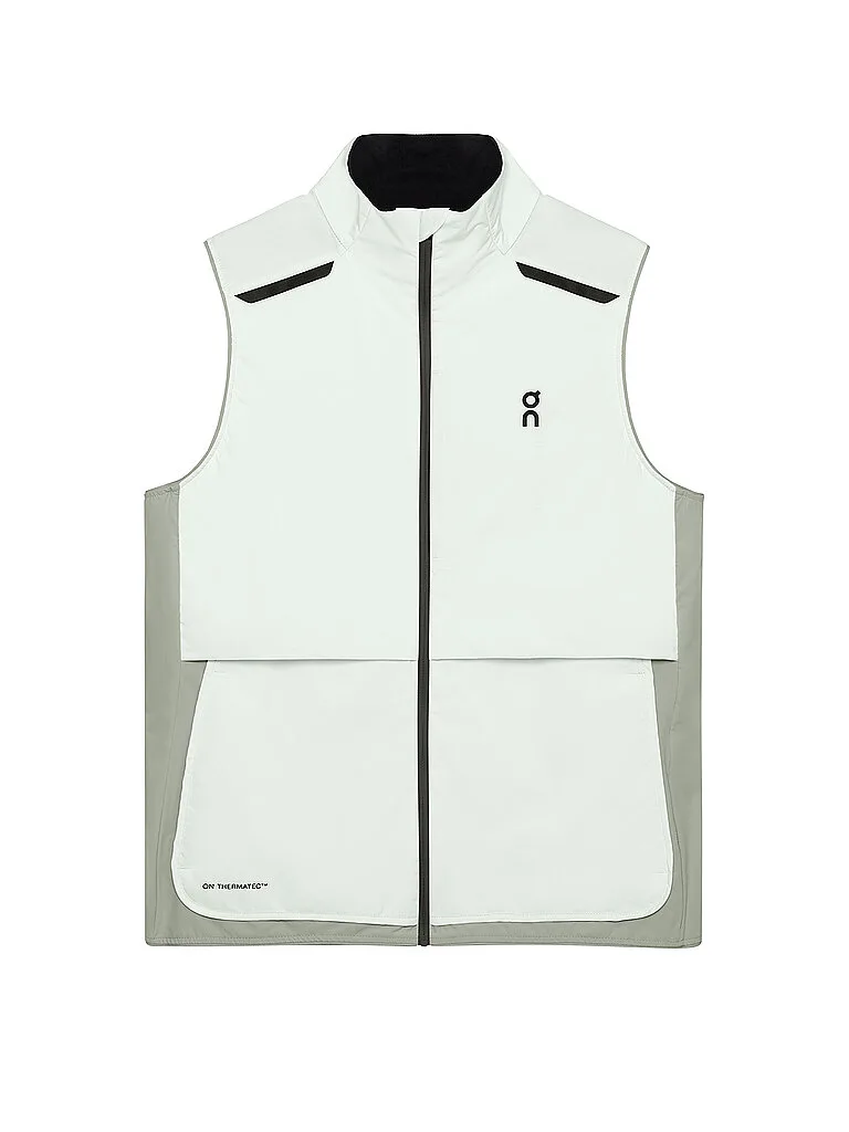 Chaleco de running para mujer Weather Vest menta M - On - FashionsVida