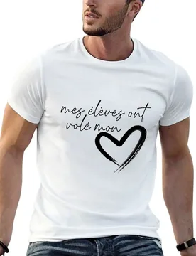 Mes élèves ont volé mon c?ur T-Shirt Worker Basic Short Sleeve Tee - Aliexpress - FashionsVida