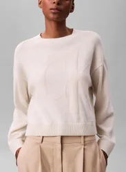 MALGIONE CON MONOGRAMMA JACQUARD