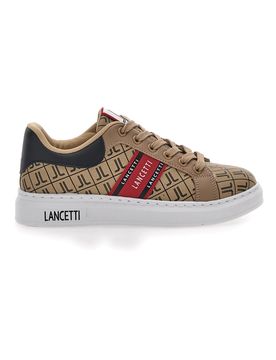 Sneakers Basse Beige Lancetti 27 37