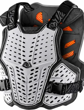 Troy- rockfight ce chest protector maillot manga corta hombre Blanco (XS/S) - Lee - FashionsVida