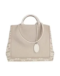 Bolso de mano Mujer Beige -- Mujer