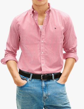 Chemise rayée en coton