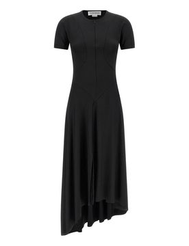 Vestito con cerniera sul davanti
