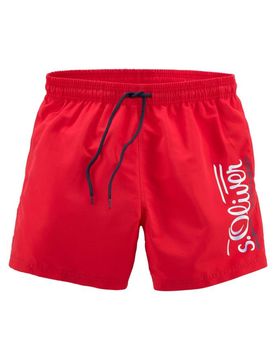 S.Oliver Bermudas rojo / blanco
