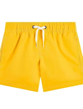 Short De Bain Iconic Taffeta Summer Yellow 6 Mois Garçon - Sundek - FashionsVida