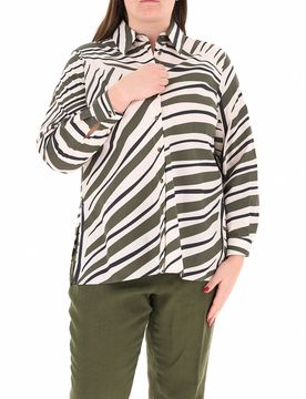 Camicia maniche lunghe VERDE OLIVA 19