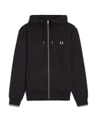 Sweat-shirt zippé noir L