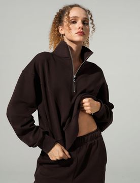 Pull Heirloom '89 XL - Doux et Respirant en SILKERRY™, Demi-Zip, Élégant et Décontracté