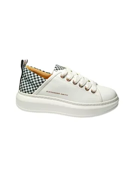 Scarpe Donna Wembley Woman-White Black - Alexander Smith - FashionsVida