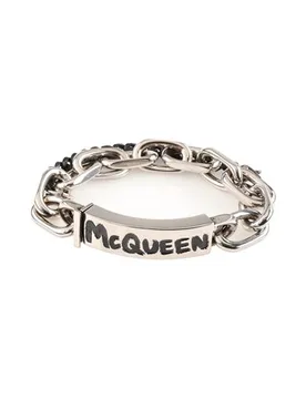 Armband Herren Silber -- Herren - MCQUEEN - FashionsVida