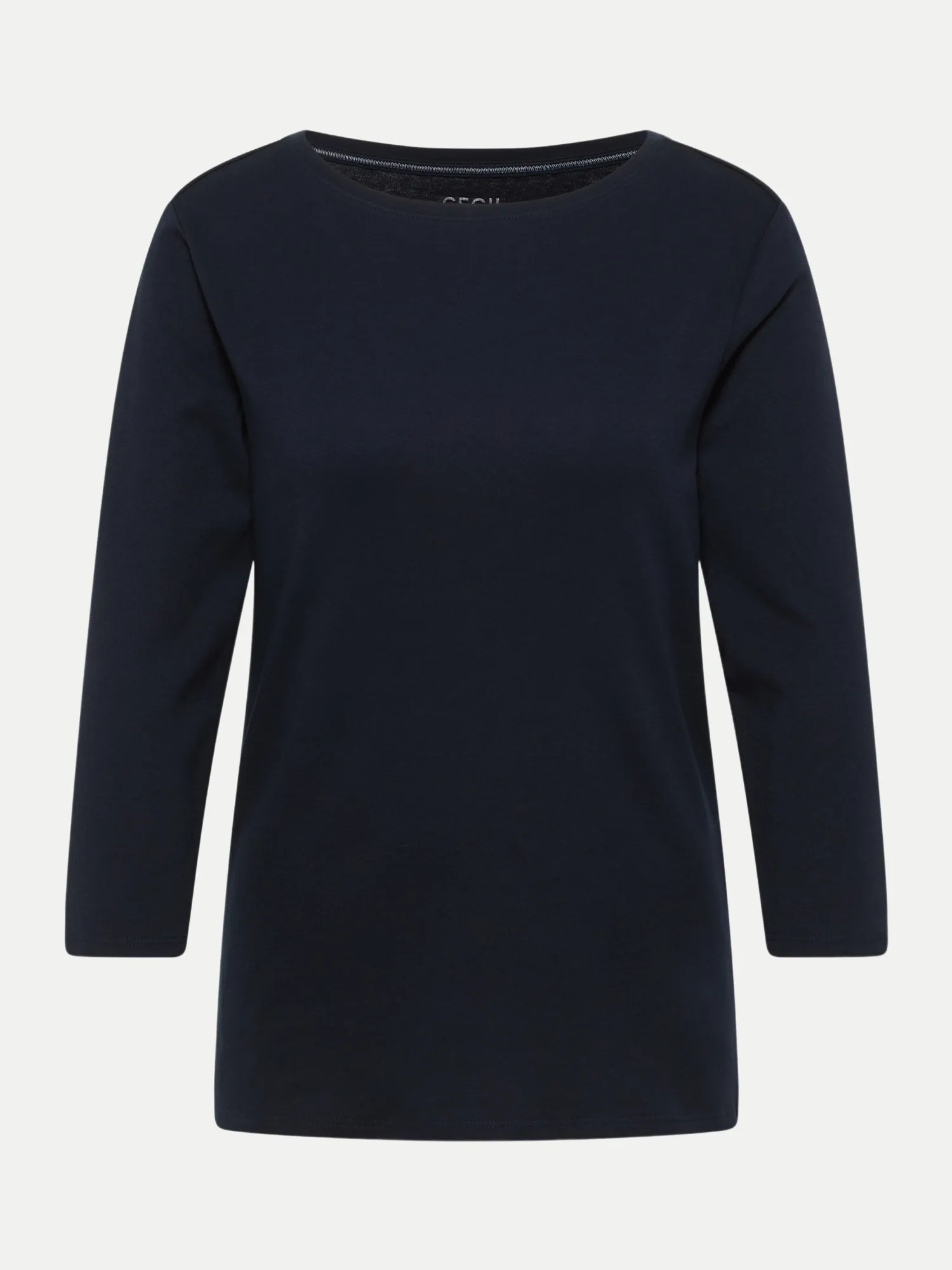 Cecil Basic U-Boot Shirt Schwarz M - CECIL - FashionsVida