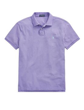POLO Poloshirt Slim Fit lila S herren