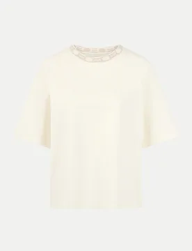 Cain Oversize-Shirt aus Baumwollmix Weiß 42 - Marc - FashionsVida