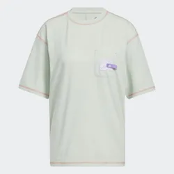 Sport Statement Boyfriend Pocket T-Shirt XS Linen Green