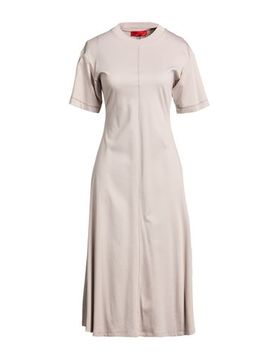 Midi-Kleid Damen Maulwurfsgrau L,M Damen