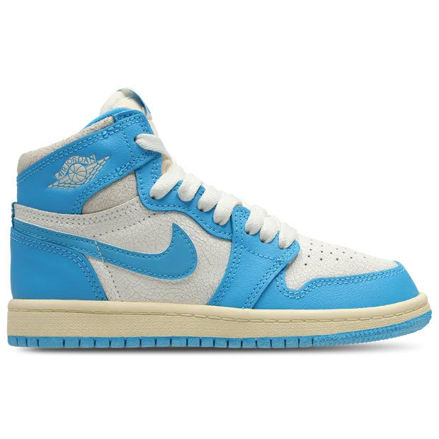 Aj1 Retro Hi Og Toddler Trainers - Blue - Size 11.5 - Leather - Blue - Size: 11.5 - Jordan - FashionsVida