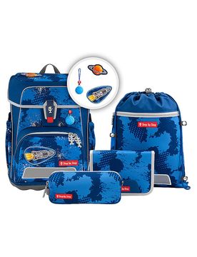 Schultaschen Set 5tlg. CLOUD REFLECT Rocket No baby