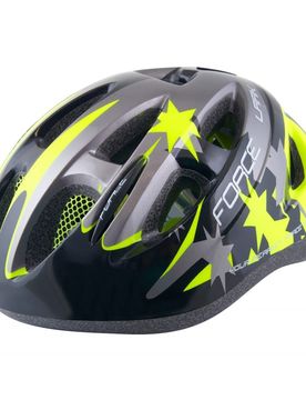 Casco da bambino bici Lark black fluo