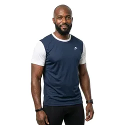 Slice Short Sleeve T-shirt Navy 2XL