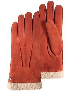 Gants cuir velours fourrés Mandarine mandarine 7