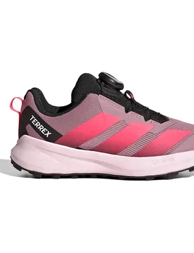 Scarpe Da Trail Running Per Bambini Terrex Agravic Boa Magic Mauve / Solar Turbo / Core Black EU 36 - Adidas - FashionsVida