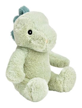 Wurm Stofftier "Dino" mintgrün