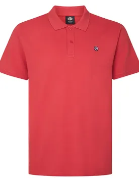 Polo à Manches Courtes M-1050-pol0020 Plus Size Cranberry 6XL