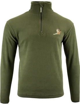 Mens Motif Pheasant Fleece Top - Jack Pyke - FashionsVida