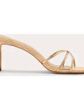 Sandalias tipo mule Jaya - Black Suede Studio - FashionsVida