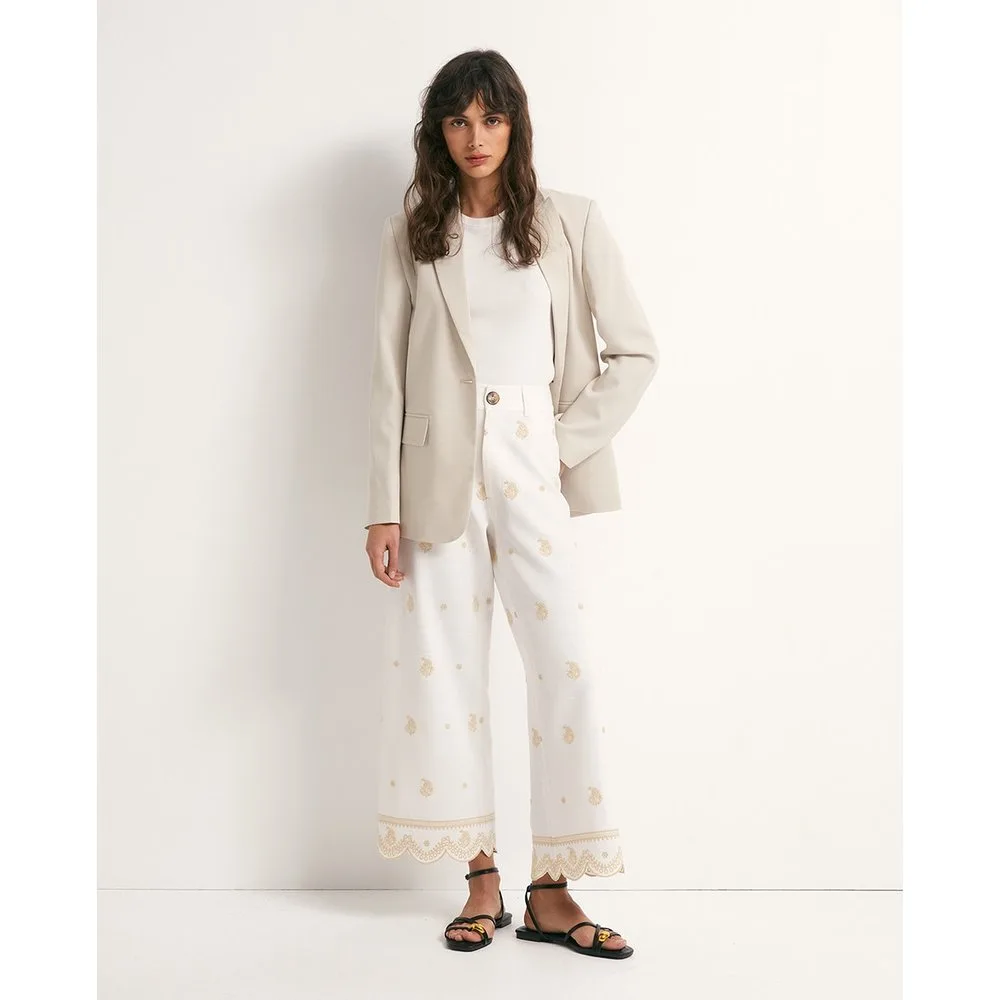 Sfera - Pantalón bordados - Sfera - FashionsVida
