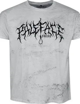 T-Shirt - Logo - S bis 3XL - für Männer - Größe L - weiß - EMP exklusives Merchandise! - Männer - male - Paleface Swiss - FashionsVida