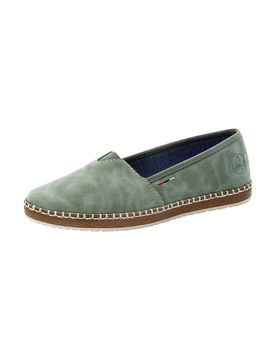 Rieker Alpargatas verde pastel