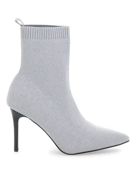 Stivaletto Socks Argento 2219 37 - Sweet Years - FashionsVida