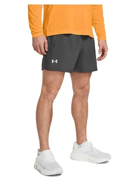 Launch 5in Unlined Shorts Castlerock / Castlerock / Reflective S Men - Under armour - FashionsVida