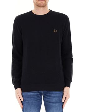 Maglione in cotone NERO XL
