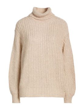 Rollkragenpullover Damen Beige 32,34,38 Damen