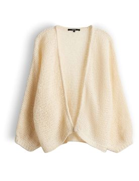 Strickjacke TULEA creme 40 damen