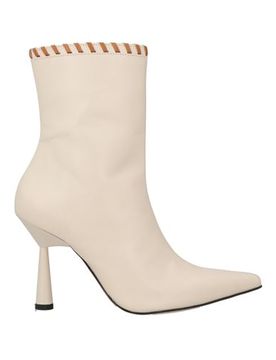 Botines de caña alta Mujer Marfil 38,40,41 Mujer