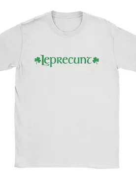 Leprecunt Irish St Patricks Day T Shirt Summer Novelty T Shirts Couple Pure Cotton Oversized Clothes Short Sleeve Vintage Tops - Aliexpress - FashionsVida