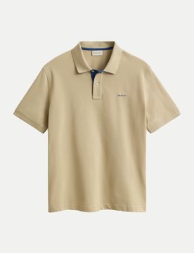 Gant Piqué Poloshirt Beige XXL