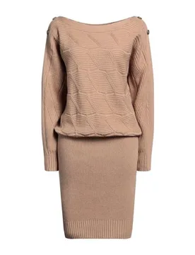 Midi-Kleid Damen Sand XS Damen - Guess - FashionsVida