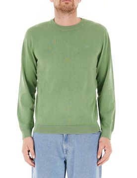 SUN68 Maglia in cotone VERDE L