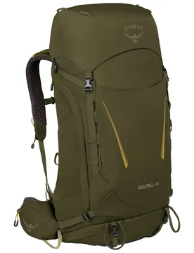 Sac à dos de trekking - Kestrel 48 Moss Green en Nylon - Taille L/XL - Vert - Osprey - FashionsVida