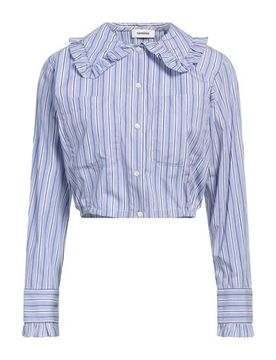 Camisa Mujer Azul francés 3,4 Mujer