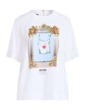 MOSCHINO Top Damen Weiß 34 Damen