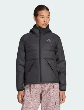 Giacca con cappuccio isolata Terrex Multi CLIMAWARM 2XL Black / Black - Adidas - FashionsVida